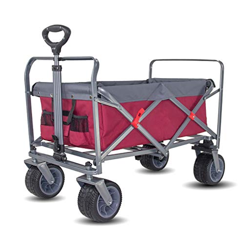 MEVZHH Bewegliche Hand Trucks Cart Outdoor Foldicampicar Tragbare Fishiand Movishoppivierrader Stall Campitrolley Faltbare Shoppicart Einfach Zu Lagern Trolleys/C MEVZHH Bewegliche Hand Trucks Cart Outdoor Foldicampicar Tragbare Fishiand Movishoppivierrader Stall Campitrolley Faltbare Shoppicart Einfach Zu Lagern Trolleys/C von MEVZHH