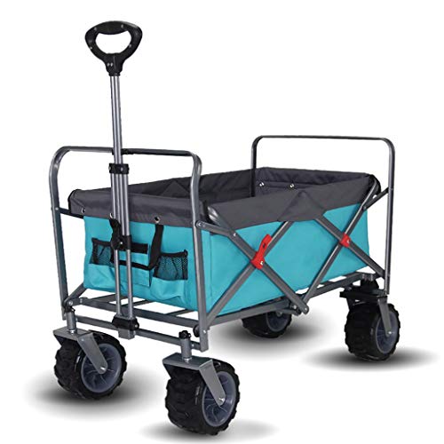 MEVZHH Bewegliche Hand Trucks Cart Outdoor Foldicampicar Tragbare Fishiand Movishoppivierrader Stall Campitrolley Faltbare Shoppicart Einfach Zu Lagern Trolleys/Ein MEVZHH Bewegliche Hand Trucks Cart Outdoor Foldicampicar Tragbare Fishiand Movishoppivierrader Stall Campitrolley Faltbare Shoppicart Einfach Zu Lagern Trolleys/Ein von MEVZHH
