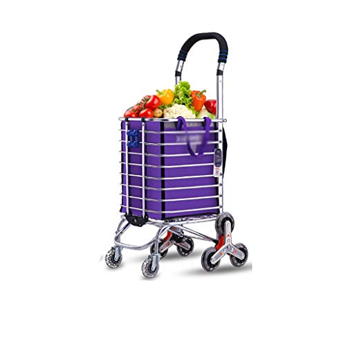 MEVZHH Bewegliche Hand Trucks Foldishoppicart Treppe Shoppicart Kann Tragen 80Kg Leichtwagen Rollieight Runden Geeignet Für Wäscherei Lebensmittel Campitrolleys/Orae MEVZHH Bewegliche Hand Trucks Foldishoppicart Treppe Shoppicart Kann Tragen 80Kg Leichtwagen Rollieight Runden Geeignet Für Wäscherei Lebensmittel Campitrolleys/Orae von MEVZHH