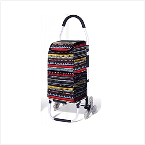 MEVZHH Bewegliche Handfahrzeuge Shoppicart Foldishoppicart Tragbarer Shoppitrolley Climbistairs Trolley Trailer Aluminumy Gepäckwagen Mit Rädern Dienstwagen/D/Sie* von MEVZHH