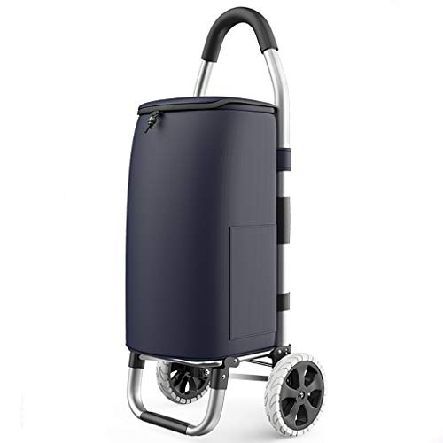 MEVZHH Bewegliche Handwagen Aluminium-Rahmen-Trolley Tragbarer Einkaufswagen Multifunktionaler Einkaufswagen Leichte Verschleißfested Leichte Materialien Trolleys/Ein MEVZHH Bewegliche Handwagen Aluminium-Rahmen-Trolley Tragbarer Einkaufswagen Multifunktionaler Einkaufswagen Leichte Verschleißfested Leichte Materialien Trolleys/Ein von MEVZHH