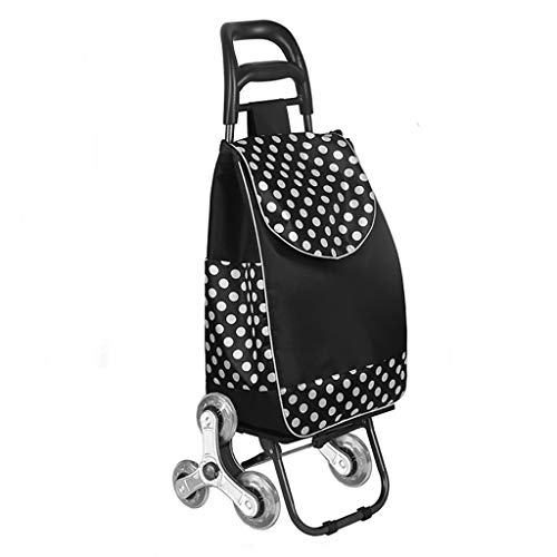 MEVZHH Bewegliche Handwagen Treppe-Climbishoppicart Metall 6-Rad Multifunktional Shoppicart Multifunktional Gepäckwagen Mit Rädern Trolleys/B MEVZHH Bewegliche Handwagen Treppe-Climbishoppicart Metall 6-Rad Multifunktional Shoppicart Multifunktional Gepäckwagen Mit Rädern Trolleys/B von MEVZHH