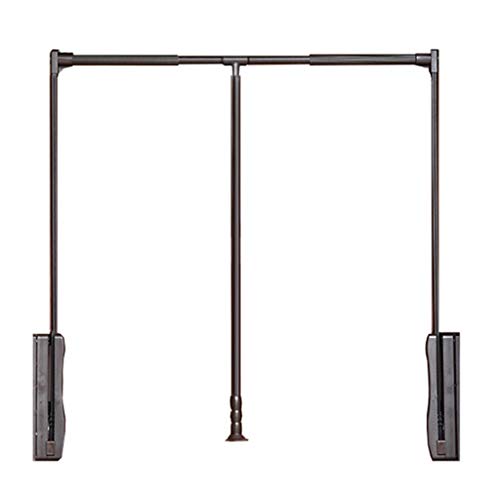 MEVZHH Bradrop-Down Kleiderschrank Hängende Schiene, Verstellbarer Hanger Weich Zurücksetzen, Schlafzimmer Trocknungsstand, Sparen Kleiderschrank Platz, Last 30Kg / 830-1150Mm,830/450 MEVZHH Bradrop-Down Kleiderschrank Hängende Schiene, Verstellbarer Hanger Weich Zurücksetzen, Schlafzimmer Trocknungsstand, Sparen Kleiderschrank Platz, Last 30Kg / 830-1150Mm,830/450 von MEVZHH
