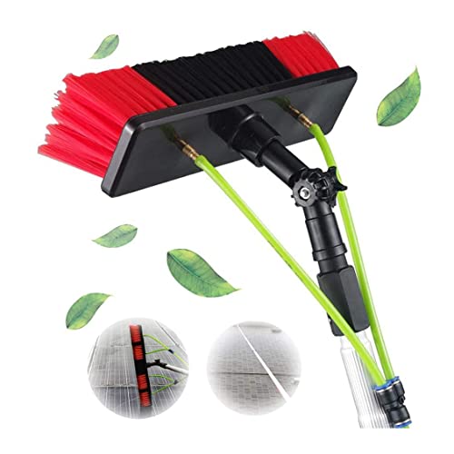 MEVZHH Bürsten, 5-10M Fensterreinigungsmast, Wohnwagenwasche, Lkw, Camperd Busse.Autowäsche. Wasserbürste.Auch Geeignet Für Photovoltaik-D Solarpaneele, Wasser-/Schlauch-Versorgungspol, 10 M/5 M von MEVZHH