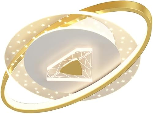 MEVZHH Chandeliers, 50 cm Kinderraumd Runde Deckenleuchte Led Dimmbare Hängelamfür Kinder Kreatives Diamantendeckenleuchte Für Jungen Mädchen Schlafzimmer Wohnzimmer Esszimmer Licht Mit Fernbedienung von MEVZHH