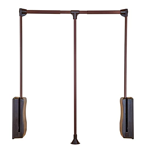 MEVZHH Drop-Down Kleiderschrank Hängende Schiene, Schlafzimmer Heben Rutsche, Verstellbare Trocknungsstand Mantel Rutsche, Verstellbar 450-1150Mm, Mocha, Last 30Kg / 830-1150Mm/450 MEVZHH Drop-Down Kleiderschrank Hängende Schiene, Schlafzimmer Heben Rutsche, Verstellbare Trocknungsstand Mantel Rutsche, Verstellbar 450-1150Mm, Mocha, Last 30Kg / 830-1150Mm/450 von MEVZHH