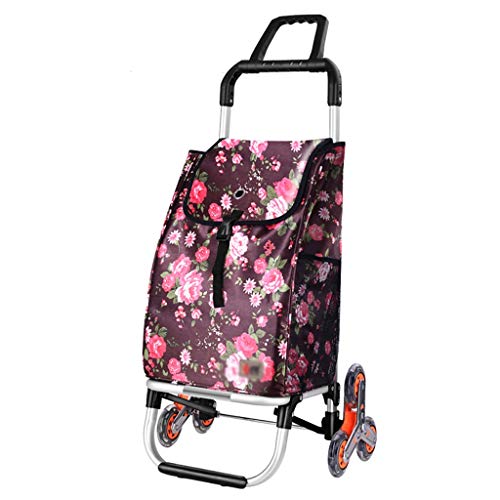 MEVZHH Fahrbare Handwagen Korb Freistehender Einkaufswagen, Runderlegbarer Einkaufswagen Mit Abnehmbarer Tasched Klappbarem, 6-Rad Multifunktionaler Einkaufswagen/Blau/Ein MEVZHH Fahrbare Handwagen Korb Freistehender Einkaufswagen, Runderlegbarer Einkaufswagen Mit Abnehmbarer Tasched Klappbarem, 6-Rad Multifunktionaler Einkaufswagen/Blau/Ein von MEVZHH