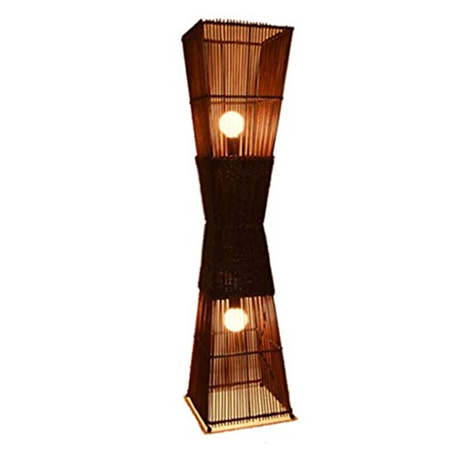 MEVZHH Fußbodenlampen, Chinesischer Stil Wohnzimmer Schlafzimmer Nachtlamwarmes Licht Rattan Fußschalter Führte Vertikales Stehlicht MEVZHH Fußbodenlampen, Chinesischer Stil Wohnzimmer Schlafzimmer Nachtlamwarmes Licht Rattan Fußschalter Führte Vertikales Stehlicht von MEVZHH