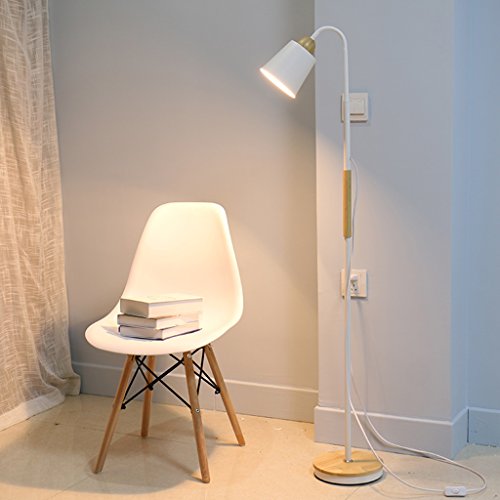 MEVZHH Fußbodenlampen, Holz Wohnzimmer Schlafzimmer Bettseite Der Studie Führte Fernbedienue27 Stehlicht/Schwarz-9W/Weiß-7Wremote Control Dimmi MEVZHH Fußbodenlampen, Holz Wohnzimmer Schlafzimmer Bettseite Der Studie Führte Fernbedienue27 Stehlicht/Schwarz-9W/Weiß-7Wremote Control Dimmi von MEVZHH