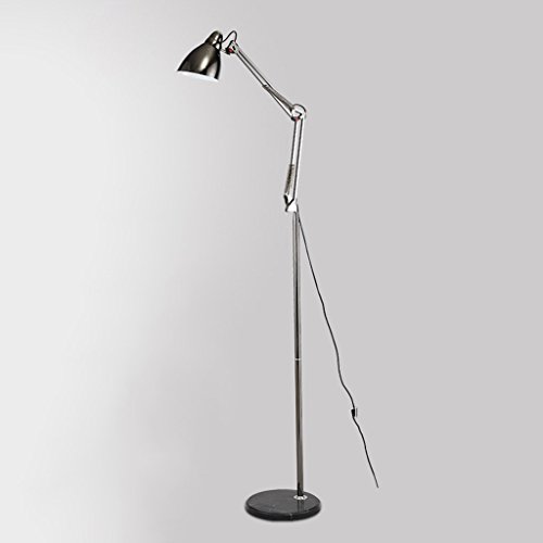 MEVZHH Fußbodenlampen, Led Augenschutz Fußbodenlampe, Moderne Einfache Wohnzimmer Schlafzimmer Faltbare Studie Büro Amerikanische Schönheitslamschönheit Schönheitstehlicht/a/B von MEVZHH