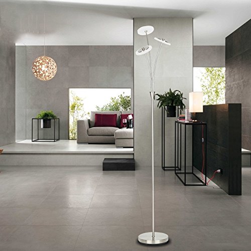 MEVZHH Fußbodenlampen,Led Augenschutz Fußbodenlampe, Schlafzimmer Am Bett Wohnzimmer Studie Einfache Moderne Vertikale Licht Stehlicht/a von MEVZHH