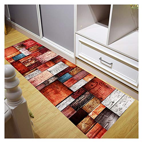 MEVZHH Halle Teppich, Küchenbereich Teppiche Rutschfestes Waschbar Langlebige Edgicuttable Für Home Décor/a / 60X200Cm/Ein/100 * 400 cm von MEVZHH