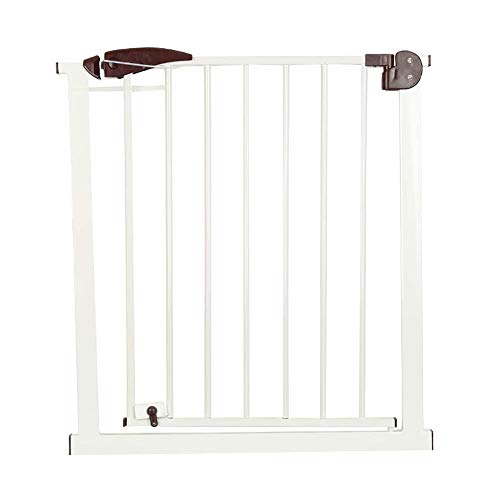MEVZHH Haustier Playpens,Sicherheit Tor Barriere Haustiere Mit Erweiterungen Verfügbar,Treppentor,Druckmontage Treppe-Balusters/A/118-124Cm von MEVZHH