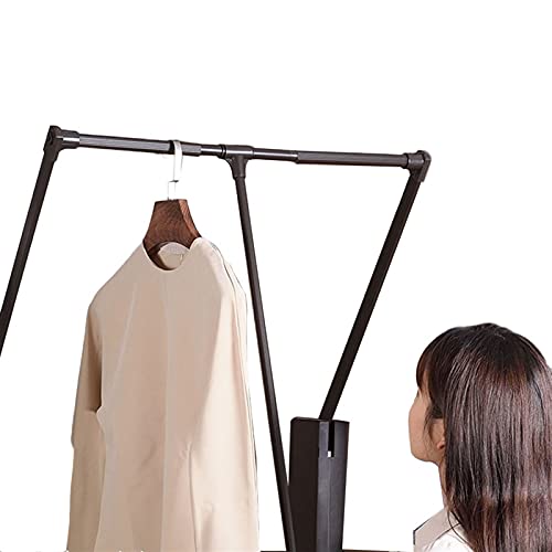 MEVZHH Kleiderschrank Mobile Trocknungsstand/Drop-Down-Schiene, Verstellbare Drop-Down-Kleiderschrankstange, Platz Sparen, Kann 30Kg Tragen/890 MEVZHH Kleiderschrank Mobile Trocknungsstand/Drop-Down-Schiene, Verstellbare Drop-Down-Kleiderschrankstange, Platz Sparen, Kann 30Kg Tragen/890 von MEVZHH