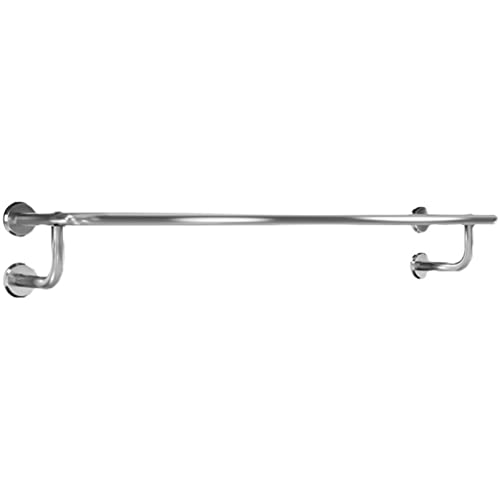 MEVZHH Kleidungshalter Kleidungsstück Hängebar, Mehrzweckkleidungsaufbewahrungshalter Für Boutiquen, Heavy Duty Regale Edelstaschrankstange Handtücherhalter Trocknungsstand, Kleiduorgani/Stil 1/120 cm von MEVZHH
