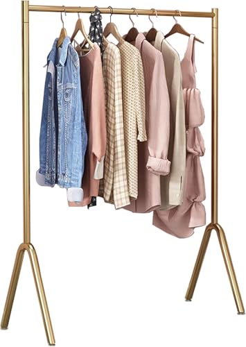 MEVZHH Kleidungsschiene Hanger Mantelständer Schwere Kleidungsschiene, Heavy Duty Kleidungshalter,Abhängige Kleidungsbildschiene Mit 1 Führungsschiene, Metalltrocknerständer, Mantelständer/Dene/120X16 MEVZHH Kleidungsschiene Hanger Mantelständer Schwere Kleidungsschiene, Heavy Duty Kleidungshalter,Abhängige Kleidungsbildschiene Mit 1 Führungsschiene, Metalltrocknerständer, Mantelständer/Dene/120X16 von MEVZHH