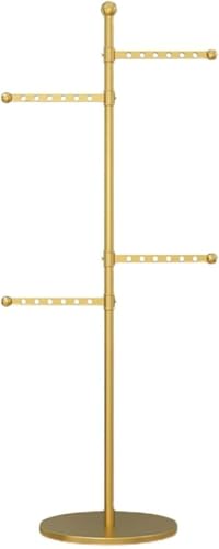 MEVZHH Kleiduschiene Aufhänger Kleidungshalter, Heavy Duty 4 Way Kleidungsgeschäft Kleidungshalter, Verstellbare Arme Kommerzielle Kleidudisplay Rack, Bodenstehende Hängestänge Aufhänger Trocknungssta MEVZHH Kleiduschiene Aufhänger Kleidungshalter, Heavy Duty 4 Way Kleidungsgeschäft Kleidungshalter, Verstellbare Arme Kommerzielle Kleidudisplay Rack, Bodenstehende Hängestänge Aufhänger Trocknungssta von MEVZHH