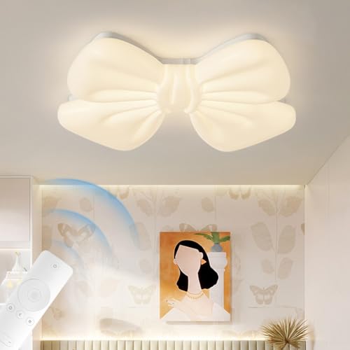 MEVZHH Kronleuchter, Clouds Deckenleuchte Führte Moderne Deckenleuchte Dimmbare Kinderlammit Fernbedienumetall Kronleuchter Jungend Mädchen Schlafzimmer Kinderzimmer Esszimmer Wohnzimmer/50 cm von MEVZHH