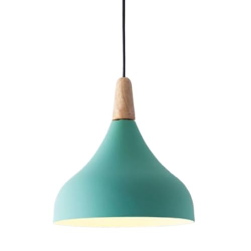 MEVZHH Kronleuchter, Einzelkopf Farbe Anhängerlicht Nordische Heimdekor Hängelameinfache Moderne Atmosphärische Kronleuchter Modemit Holz Leuchte Für Coffee Shop Bar Counter Club Wohnzimmer/Grün MEVZHH Kronleuchter, Einzelkopf Farbe Anhängerlicht Nordische Heimdekor Hängelameinfache Moderne Atmosphärische Kronleuchter Modemit Holz Leuchte Für Coffee Shop Bar Counter Club Wohnzimmer/Grün von MEVZHH