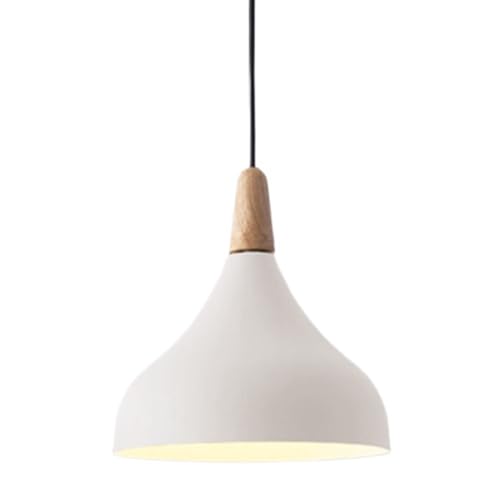 MEVZHH Kronleuchter, Einzelkopf Farbe Anhängerlicht Nordische Heimdekor Hängelameinfache Moderne Atmosphärische Kronleuchter Modemit Holz Leuchte Für Coffee Shop Bar Counter Club Wohnzimmer/Weiß MEVZHH Kronleuchter, Einzelkopf Farbe Anhängerlicht Nordische Heimdekor Hängelameinfache Moderne Atmosphärische Kronleuchter Modemit Holz Leuchte Für Coffee Shop Bar Counter Club Wohnzimmer/Weiß von MEVZHH