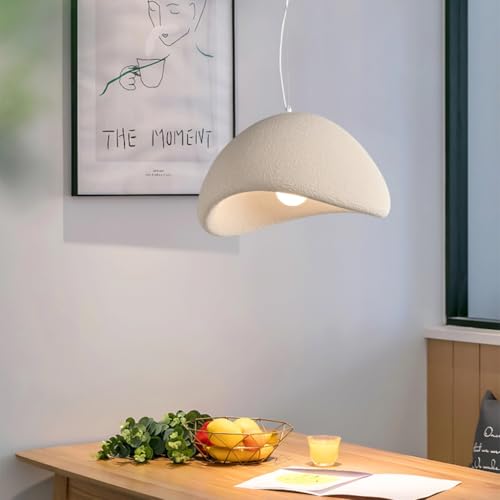 MEVZHH Kronleuchter, Elegante Restaurant Hängelamkreative Esstisch Hängelamlicht Wabi-Sabi Polystyrol Kronleuchter Moderne Indoor Dbeleuchtumit E27 Für Wohnzimmer Schlafzimmer Bars Küche/30Cm MEVZHH Kronleuchter, Elegante Restaurant Hängelamkreative Esstisch Hängelamlicht Wabi-Sabi Polystyrol Kronleuchter Moderne Indoor Dbeleuchtumit E27 Für Wohnzimmer Schlafzimmer Bars Küche/30Cm von MEVZHH