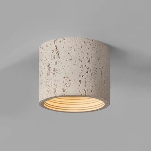 MEVZHH Kronleuchter, Fmount Deckenleuchte, 6W Führte 5,5 "Zylinder, Imitation Höhle Stein, Moderne Deckenleuchte Für Foyer, Schrank, Flur, Eingang, 3000K MEVZHH Kronleuchter, Fmount Deckenleuchte, 6W Führte 5,5 "Zylinder, Imitation Höhle Stein, Moderne Deckenleuchte Für Foyer, Schrank, Flur, Eingang, 3000K von MEVZHH