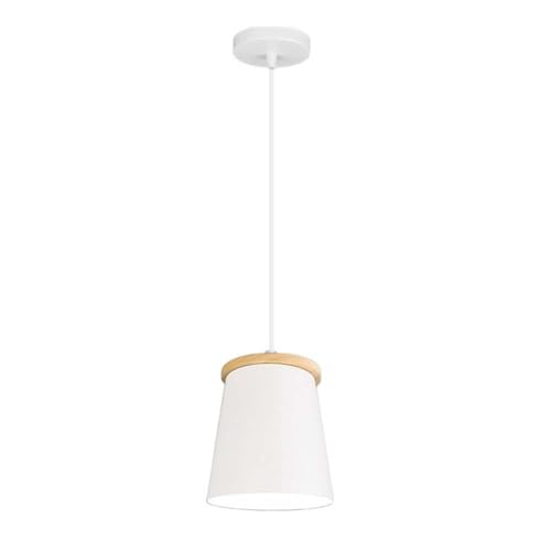 MEVZHH Kronleuchter, Indoor Kronleuchter Einfache Kreative Beleuchtumode Dekoration Anhängerlicht Retro Industrielle Hängelameinkopfpenschirm Für Foyer Frühstücksraum Küche Schlafzimmer/Weiß MEVZHH Kronleuchter, Indoor Kronleuchter Einfache Kreative Beleuchtumode Dekoration Anhängerlicht Retro Industrielle Hängelameinkopfpenschirm Für Foyer Frühstücksraum Küche Schlafzimmer/Weiß von MEVZHH