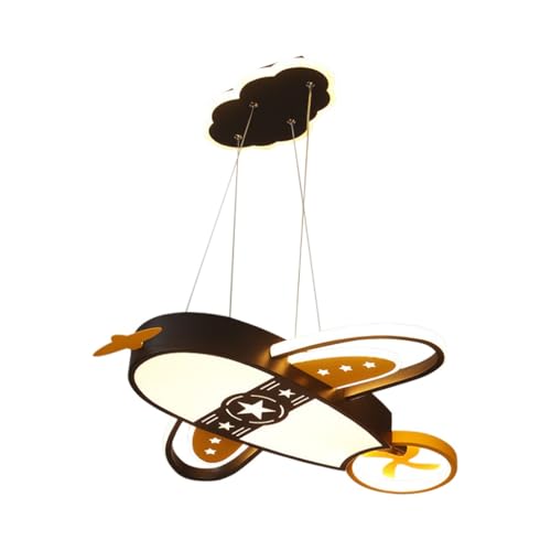 MEVZHH Kronleuchter, Modern Led Kronleuchter Kreativ Cartoon Flugzeug Kronleuchter Kind Dekokronleuchterendlich Dimmbar Mit Fernbedienufür Kinderzimmer Schlafzimmer Kinderzimmer Wohnzimmer/Schwarz MEVZHH Kronleuchter, Modern Led Kronleuchter Kreativ Cartoon Flugzeug Kronleuchter Kind Dekokronleuchterendlich Dimmbar Mit Fernbedienufür Kinderzimmer Schlafzimmer Kinderzimmer Wohnzimmer/Schwarz von MEVZHH