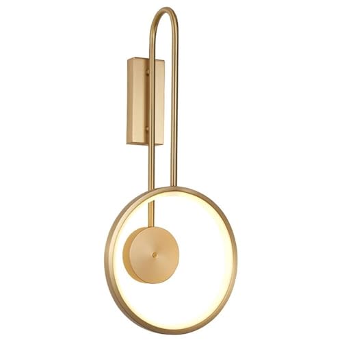 MEVZHH Kronleuchter, Moderne Indoor-Wandleuchte, 46Wd Wandlampe, Schlafzimmer Bettseite Wand Sconce, 1-Licht Eitelkeit Licht, Wandlampede Für Flur, Wohnzimmer, Verandad Treppe von MEVZHH