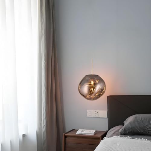 MEVZHH Kronleuchter, Moderne Lavapenschirm Hängelamklassischer Stil Höhenverstellbare Hängelamkühle Acryl Hängelammit E27 Für Esszimmer Wohnzimmer Flur Treppenbar/Rauchgrau/50 cm MEVZHH Kronleuchter, Moderne Lavapenschirm Hängelamklassischer Stil Höhenverstellbare Hängelamkühle Acryl Hängelammit E27 Für Esszimmer Wohnzimmer Flur Treppenbar/Rauchgrau/50 cm von MEVZHH