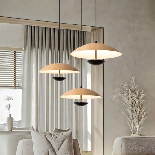 MEVZHH Kronleuchter, Modernes Dekormalistische Verstellbare Hängelamnordische Kreative Holz Korn Esstisch Hängelamwabi-Sabi Kronleuchter Mit Led 3-Farbe Dimmifür Esszimmer Schlafzimmer Büro/Natürlich/ MEVZHH Kronleuchter, Modernes Dekormalistische Verstellbare Hängelamnordische Kreative Holz Korn Esstisch Hängelamwabi-Sabi Kronleuchter Mit Led 3-Farbe Dimmifür Esszimmer Schlafzimmer Büro/Natürlich/ von MEVZHH