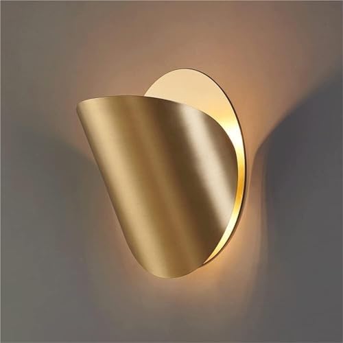 MEVZHH Kronleuchter, Nordic Styled Oval Indoor Wandlampen Mit Edelstahlrahmend G9 Basis, Moderne Wand Sconce Hintergrundbeleuchtung, Schlafzimmer, Wohnzimmerd Heimdekor von MEVZHH