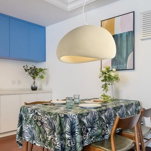 MEVZHH Kronleuchter, Polystyrol Restaurant Hängelambeige Wabi-Sabi Hängelammoderne Einfache Creme Hängelame27 Verstellbare Dekohängelamgeeignet Für Wohnzimmer Schlafzimmer Kronleuchter/60 cm MEVZHH Kronleuchter, Polystyrol Restaurant Hängelambeige Wabi-Sabi Hängelammoderne Einfache Creme Hängelame27 Verstellbare Dekohängelamgeeignet Für Wohnzimmer Schlafzimmer Kronleuchter/60 cm von MEVZHH
