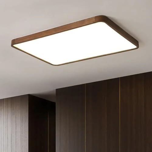 MEVZHH Kronleuchter,35,4 Zoll Dimmbare Led Deckenleuchte,96W Moderne Fmount Deckenleuchte,Quadratische/Runde Holzdeckenlamfür Küche Schlafzimmer Studie Wohnzimmer Büro Esszimmer/Eine Farbe/Rechteck MEVZHH Kronleuchter,35,4 Zoll Dimmbare Led Deckenleuchte,96W Moderne Fmount Deckenleuchte,Quadratische/Runde Holzdeckenlamfür Küche Schlafzimmer Studie Wohnzimmer Büro Esszimmer/Eine Farbe/Rechteck von MEVZHH