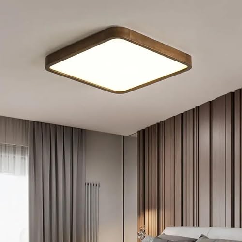 MEVZHH Kronleuchter,35,4 Zoll Dimmbare Led Deckenleuchte,96W Moderne Fmount Deckenleuchte,Quadratische/Runde Holzdeckenlamfür Küche Schlafzimmer Studie Wohnzimmer Büro Esszimmer/Eine Farbe/Quadrat 1 MEVZHH Kronleuchter,35,4 Zoll Dimmbare Led Deckenleuchte,96W Moderne Fmount Deckenleuchte,Quadratische/Runde Holzdeckenlamfür Küche Schlafzimmer Studie Wohnzimmer Büro Esszimmer/Eine Farbe/Quadrat 1 von MEVZHH