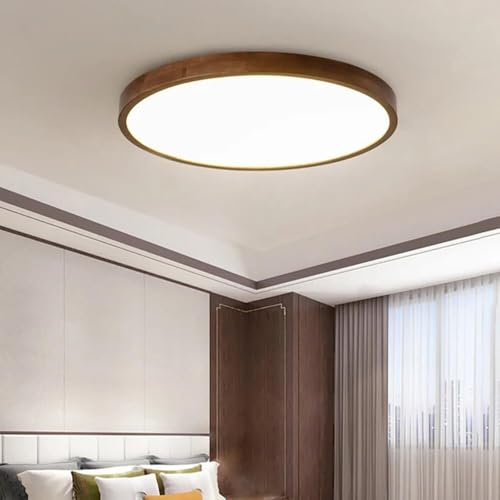 MEVZHH Kronleuchter,35,4 Zoll Dimmbare Led Deckenleuchte,96W Moderne Fmount Deckenleuchte,Quadratische/Runde Holzdeckenlamfür Küche Schlafzimmer Studie Wohnzimmer Büro Esszimmer/Eine Farbe/Rde 11.8I MEVZHH Kronleuchter,35,4 Zoll Dimmbare Led Deckenleuchte,96W Moderne Fmount Deckenleuchte,Quadratische/Runde Holzdeckenlamfür Küche Schlafzimmer Studie Wohnzimmer Büro Esszimmer/Eine Farbe/Rde 11.8I von MEVZHH