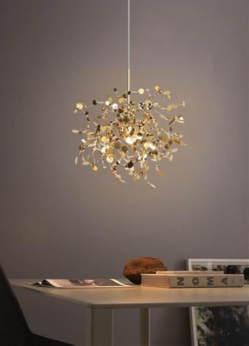 MEVZHH Kronleuchter,Kronleuchter Deckenbeleuchtuwandbeleuchtukronleuchterrsönlichkeit Edelstachrome Blatt Led Kronleuchter Wohnzimmerbar Tischlamesszimmer Kronleuchter,Beleuchtungen / 3 Köpfe Rund/T MEVZHH Kronleuchter,Kronleuchter Deckenbeleuchtuwandbeleuchtukronleuchterrsönlichkeit Edelstachrome Blatt Led Kronleuchter Wohnzimmerbar Tischlamesszimmer Kronleuchter,Beleuchtungen / 3 Köpfe Rund/T von MEVZHH