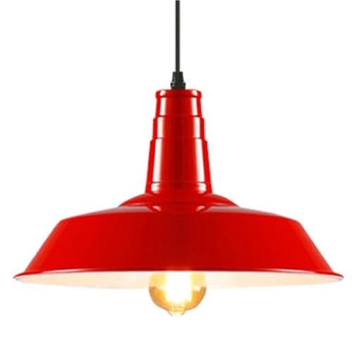 MEVZHH Kronleuchter,Nordic Industrial Style Anhängerlicht - E27 Schraube Einkopf Kronleuchter Für Restaurants, Kaffeehäuserd Bekleidungsgeschäfte/Rot MEVZHH Kronleuchter,Nordic Industrial Style Anhängerlicht - E27 Schraube Einkopf Kronleuchter Für Restaurants, Kaffeehäuserd Bekleidungsgeschäfte/Rot von MEVZHH