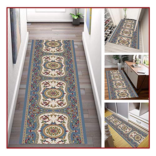 MEVZHH Lange Flur Teppiche Teppich, Bordered Area Teppiche Cuttable Nicht-Shedding, Für Einwohnzimmer/a / 0,8 X 1M Verwendet/Ein/1,4 * 4M von MEVZHH