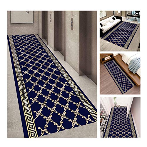 MEVZHH Lange Flur Teppiche Teppich, Waschbar Bereich Teppiche Kante Spaltbare Rutschfeste Gummi Rücklage Für Wohnzimmer Küche, / a / 80X250Cm/Ein/100 * 500Cm von MEVZHH