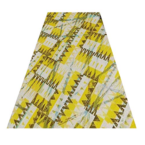 MEVZHH Lange Halle Teppich, Spaltbare Bereich Teppiche Rutschfeste Langlebige Weiche Polyester Waschbar Für Flur Einweg Boden, Innenküche, Stapel 0.6Cm / a / 120X200Cm/Ein/140 * 400 cm von MEVZHH
