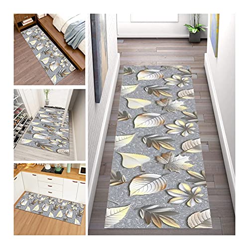 MEVZHH Lange Runner Teppiche Für Flur Teppich,Eingangsmatte Rutschfeste Natürliche Gummi Geometrische Muster,Für Wäscherei Raum Tür Balkon Verwendet,Cuttable/a / 0,9 X 2M/Ein/0,6 * 4M von MEVZHH