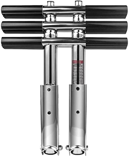 MEVZHH Leitern, Heavy Duty Klappbares Marineboot Tauchleiter Für Fischerei Bassboot, Kajak, Yacht, Ponton, Dock & Swimmipool - Edelstahl, Last 150Kg von MEVZHH