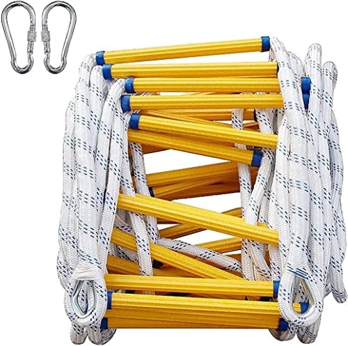 MEVZHH Leitern, Weiche Leiter Sicherheitsleiter, Seil Leiter Rettungsleiter Für Notfälle, Feuersichere Fluchtleiter, Notfeuerleiter Mit Karabiner / 50M / 18M/50 M MEVZHH Leitern, Weiche Leiter Sicherheitsleiter, Seil Leiter Rettungsleiter Für Notfälle, Feuersichere Fluchtleiter, Notfeuerleiter Mit Karabiner / 50M / 18M/50 M von MEVZHH