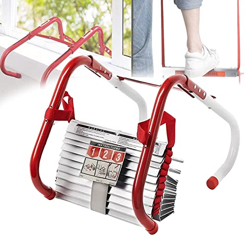 MEVZHH Leitern Weiche Leiter Seil Leiter, Notfeuer Leiter Feuerfeste Rettungs Seil Leiter, Tragbare Ffeuer Flucht Evakuieruleiter 2-6 Geschichte Für Häuser/a / 4M / 13Ft MEVZHH Leitern Weiche Leiter Seil Leiter, Notfeuer Leiter Feuerfeste Rettungs Seil Leiter, Tragbare Ffeuer Flucht Evakuieruleiter 2-6 Geschichte Für Häuser/a / 4M / 13Ft von MEVZHH