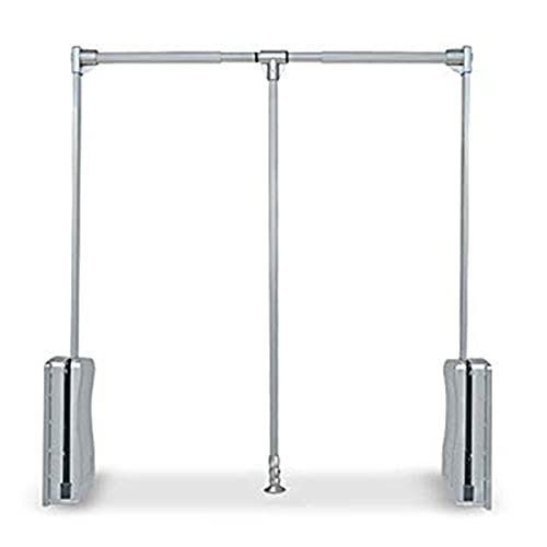 MEVZHH Schrankhebe Hanger Trocknungsstand/Drop-Down Schiene, Automatische Reboundd Verstellbare Breite, Silent Soft Reset, 30Kg Last MEVZHH Schrankhebe Hanger Trocknungsstand/Drop-Down Schiene, Automatische Reboundd Verstellbare Breite, Silent Soft Reset, 30Kg Last von MEVZHH