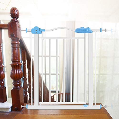 MEVZHH Sicherheit Barriere Sicherheit Tor - Treptord Flur Haustier Tore, Enthält Montage Kits Druck Montiert / 154-164Cm/140-150Cm von MEVZHH
