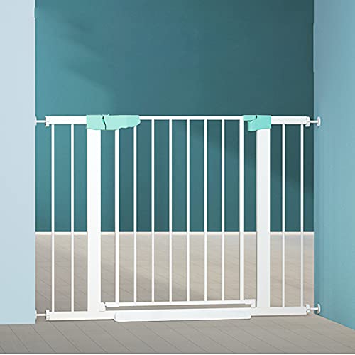 MEVZHH Sicherheit Tor Druck Fit Kinder Tür Auto Schließen Schaukel Schließen Trepzahaustierschutz Für Kinder Kleinkinder Kinder Haustiere / 96-103Cm/75 Bis 82 cm von MEVZHH