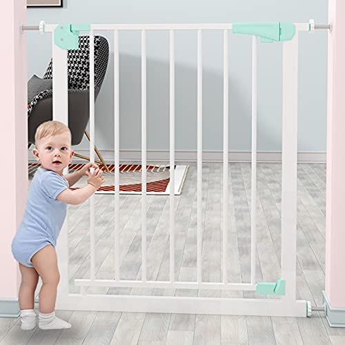 MEVZHH Sicherheit Tor Druck Fit Metall Sicherheit Haustier Tor Mit Erweiterungen Automatisches Schließen Treppentor Schutzzafür Das Haus, Tür, Trep/ 153-160Cm/132-139Cm MEVZHH Sicherheit Tor Druck Fit Metall Sicherheit Haustier Tor Mit Erweiterungen Automatisches Schließen Treppentor Schutzzafür Das Haus, Tür, Trep/ 153-160Cm/132-139Cm von MEVZHH