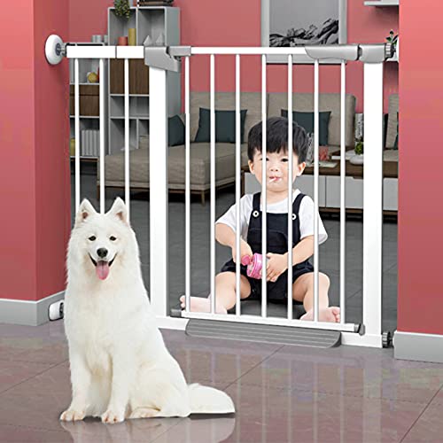 MEVZHH Sicherheit Tor Haustier Zadruckinstallation Trepzahaustierschutz, Automatisches Schließen Zweiwegs Öffnusicherheit Treptor / 188-195Cm/118-125Cm von MEVZHH